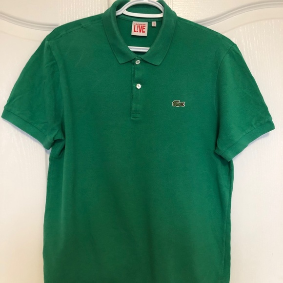 LACOSTE LIVE Polo Short Sleeve Shirt - Picture 2 of 3